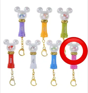 디즈니 스토어 시크릿 응원봉 키체인 체셔 고양이