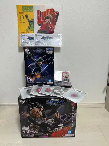 원피스 제일복권 라스트원상 기타 묶음 판매