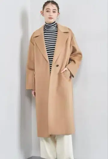 UNITED ARROWS 빅 테일러드 코트