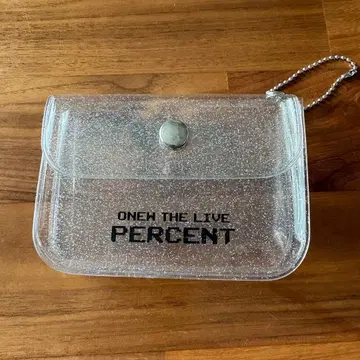 SHINee 온유 퍼센트 서울콘 파우치 ONEW