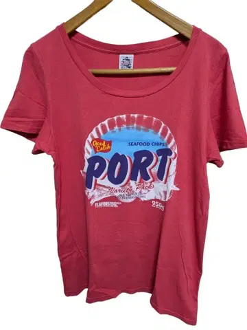 상태 A+ 로데오 크라운즈의 T셔츠 빨간색