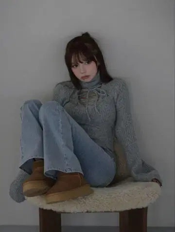 Navi flare denim andmary