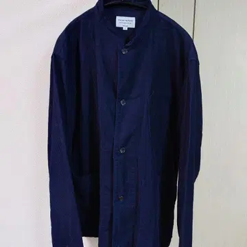 Manual Alphabet 노카라 자켓 네이비 사이즈 1