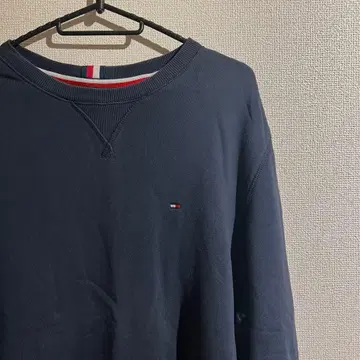 TOMMY HILFIGER 타미힐피거 맨투맨 트레이닝복 자수