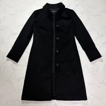 Brilliantstage 스텐카라 코트 블랙 캐시미어 100%