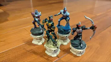 가면라이더 블레이드 체스 피스 컬렉션 4체 세트