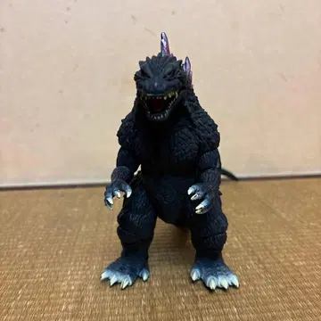 고질라 피규어 블랙과 보라색 약 15cm