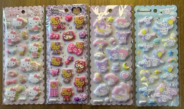 산리오  씰 4세트