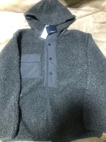 GU ENGINEERED GARMENTS 보아 플리스 스냅 후드티 M