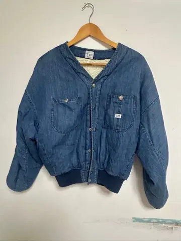 Lee 리버서블 데님 보아 자켓 빈티지 vintage
