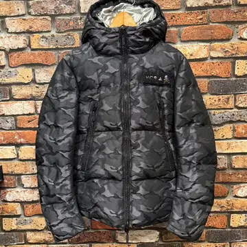 프란시스 모크스 카모 패턴 다운 자켓