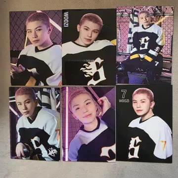 SEVENTEEN 우지 HOME 트레이딩 카드 6장