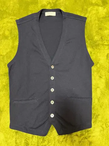 그랑사쏘 니트 베스트 베스트 네이비 현행 택