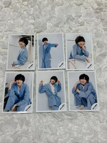 나니와단시 미치에다 슌스케 공식 발표 6장 세트