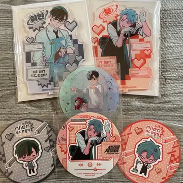 에이리언 스테이지 이반틸 애니메이트 카페 그라테 코스터