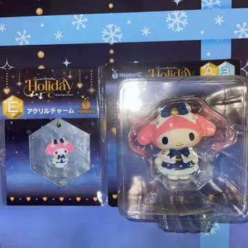 산리오 마이멜로디 세트 해피 복권 홀리데이 컬렉션 피규어