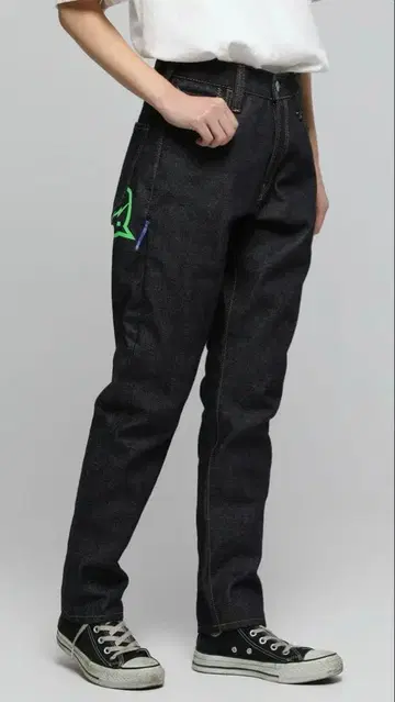 FRAGMENT x VANQUISH 데님