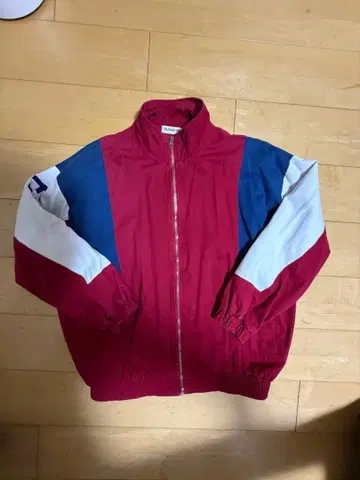 짧은 기장 아우터, 빨간색, Y2K