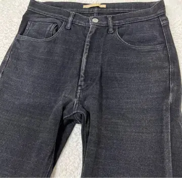 일본제 AUGUSTE PRESENTATION 스트레치 맨투맨 데님 S