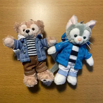 [ 미사용품 ] 봉제 인형 참(더피, 젤라토니)