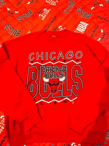 인기 Hanes 시카고 불스 90s 맨투맨 초특가
