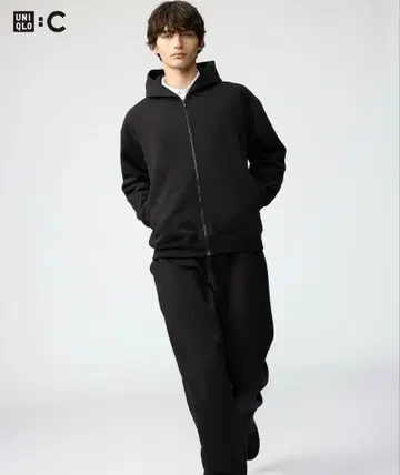 UNIQLO 맨투맨 와이드 팬츠 S 사이즈