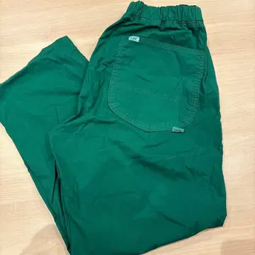 리 프리 청바지 그린