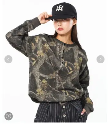 [ 완판 ] 위시 포에버 wishfoever 카모플라쥬 써멀 M 사이즈