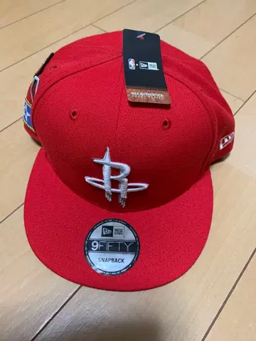 NBA 로케츠 9FIFTY 캡 빨간색