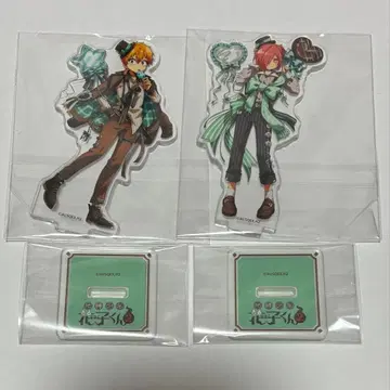 지박소년 하나코 군 훼미리마트 초코 민트 빛 & 미츠바 아크릴 스탠드