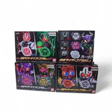 DX 가면라이더 사운드 코어 ID 세트 4점 묶음 판매