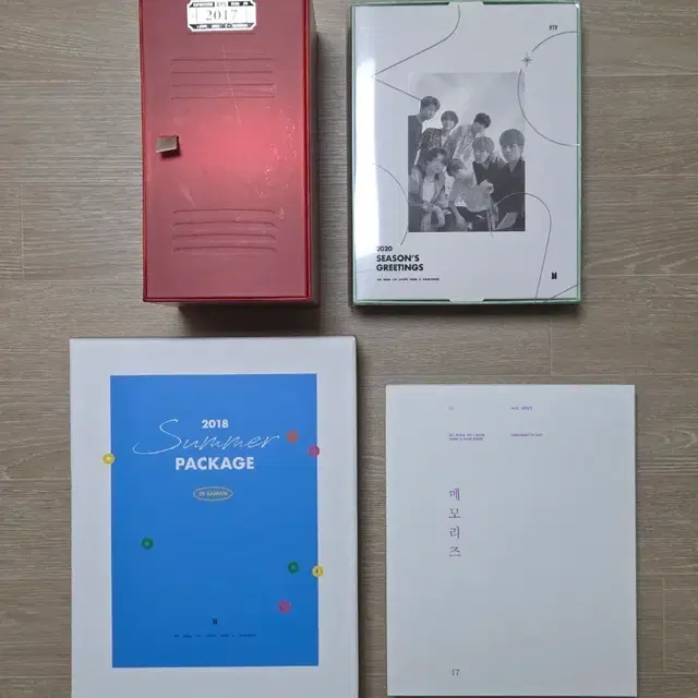 방탄소년단 bts 메모리즈 시즌그리팅 썸머패키지 일괄