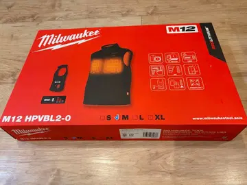 Milwaukee M12 HPVBL2-0 히트 베스트 M 사이즈