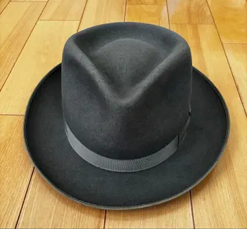 펠트 햇 60년대 빈티지 그레이