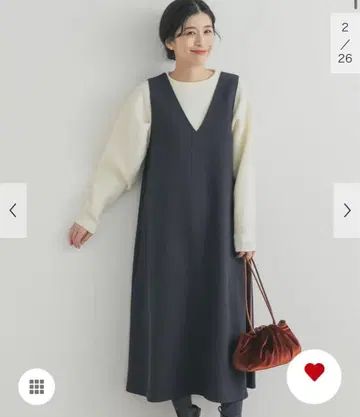 택 포함 새상품 DOORS 멜란지 BACK 턱 플레어 점프 스커트