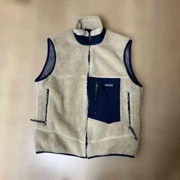 레어 M patagonia 레트로X 베스트 USA제 2000년 내추럴