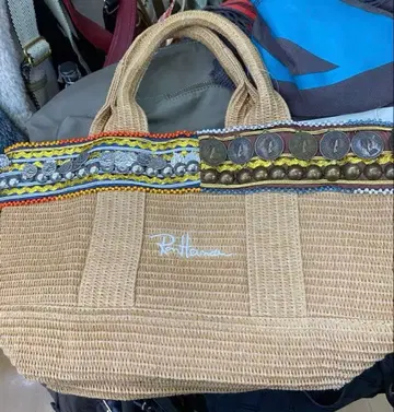 론 헤르만 스트로우 토트백 중형 론 헤르만