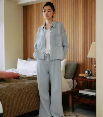 무라사키 스포츠 SM RIKKA FEMME 셋업 데님 새상품급 멋짐