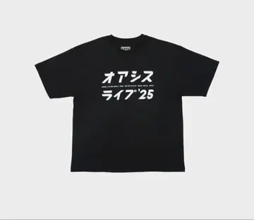 Oasis T셔츠 오아시스 라이브'25 [일본 한정판] Black XXL