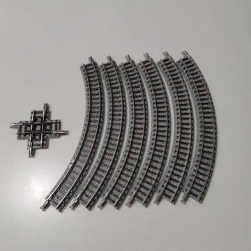 N 게이지 커브 레일 세트