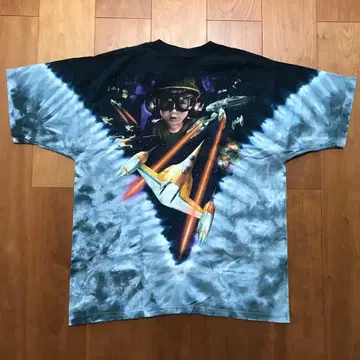 리퀴드 블루 스타 워즈 t셔츠 팬텀 메니스 새상품 빈티지