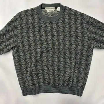 90s JHANE BARNES 그레이 계열 니트 스웨터 XL