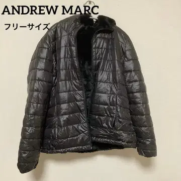 ANDREW MARC 새상품급 블랙 다운 자켓 [ 프리 사이즈 ] 여성용