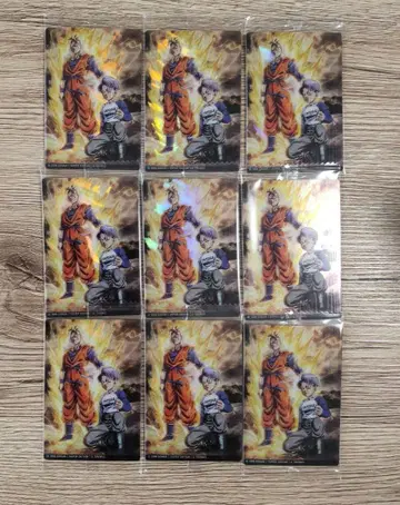 이타자가 드래곤볼 8 카드 손오반 & 트렁크