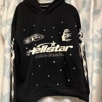Hellstar 후드티 블랙