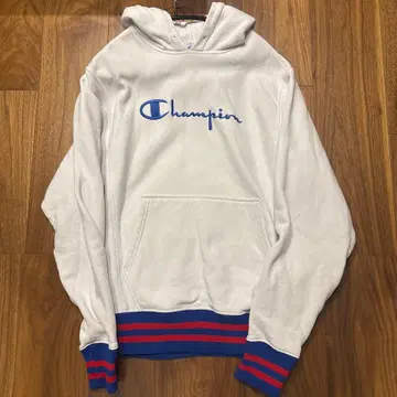 Champion 리버스 위브 화이트 후드티