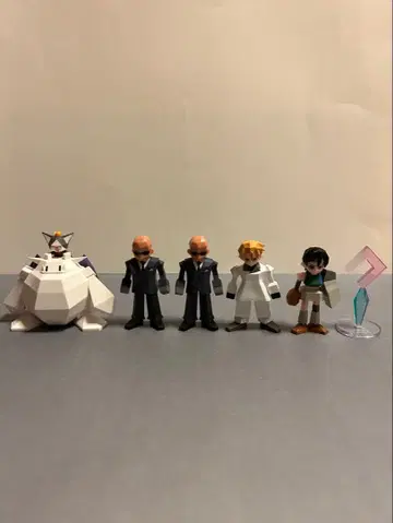 제일복권 FF7 G상 미니 피규어 5체 세트