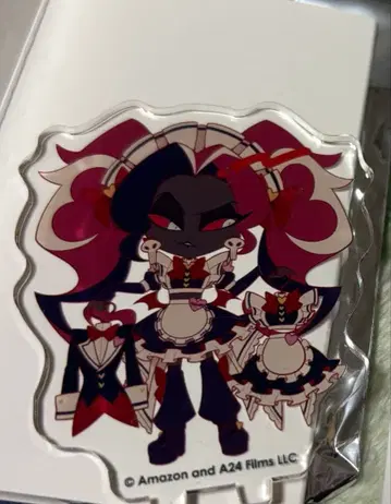 해즈빈 호텔 애니메이트 카페 미니 아크릴 스탠드 벨벳