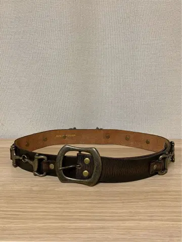 RATTLE TRAP 홀스빗 벨트 horsebit belt 00s