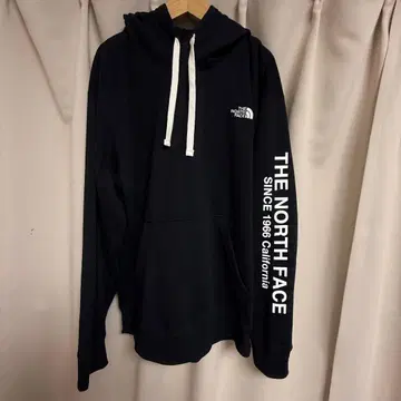 THE NORTH FACE 블랙 후드티